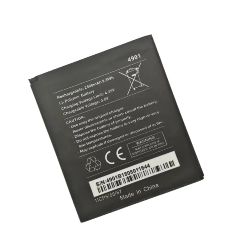 สำหรับ Wiko 5251 2520 2610 3913 4901 5222 K200 สำหรับ Lenny3/4 แบตเตอรี่ใหม่ 5251 3.8V 2500mAh แบตเตอรี่คุณภาพสูง