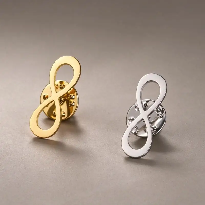 1 Stück, Edelstahl, goldfarben, minimalistisches Anstecknadel-Accessoire für Kleidung, Skyrim-Symbol, Anstecknadel, Geburtstagsgeschenk. – Detail 1