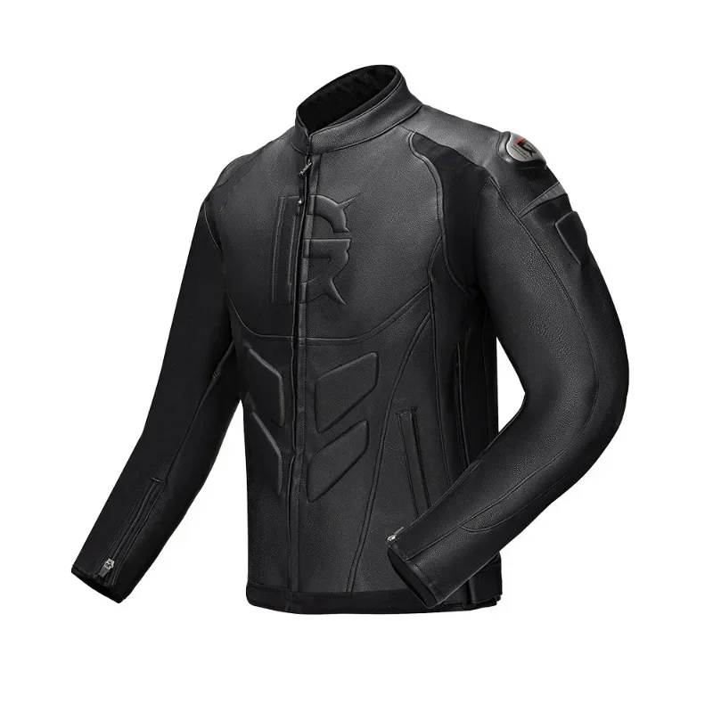 Motorcycle Riding Suit Winter Cold and Warm Racing Retro Jacket Knight Windproof Men's and Women's Motorcycle Leather Jacket