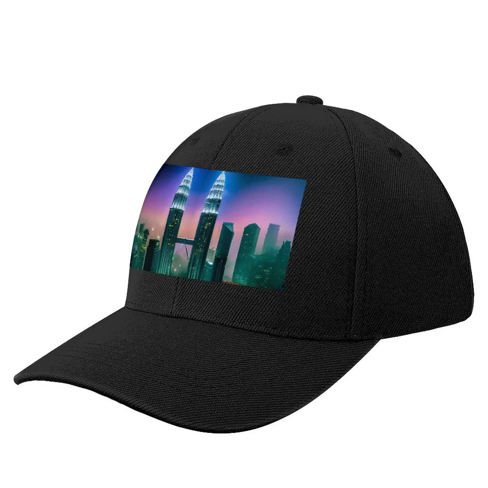 

Malaysia, Petronas Twin Towers,city Baseball Cap Big Size Hat Bobble Hat sun hat Sun Cap Man Women's