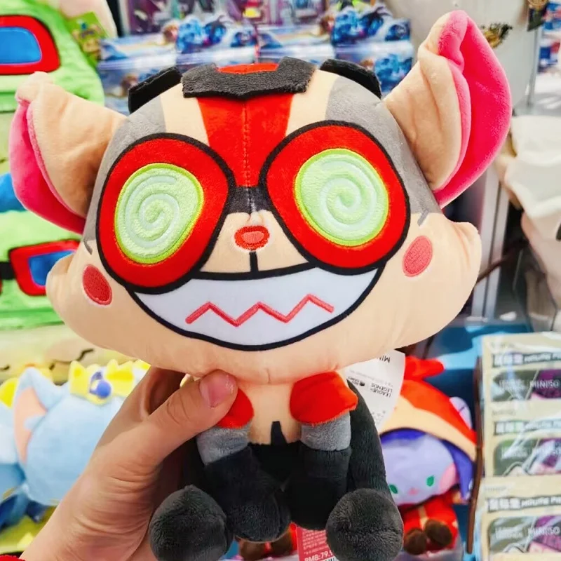 

League Of Legends Mobile Game Co Branded Yuumi Lulu Fluffy Plush Doll Sitting Posture Hug Pillow Cute Decoration Christmas Gifts