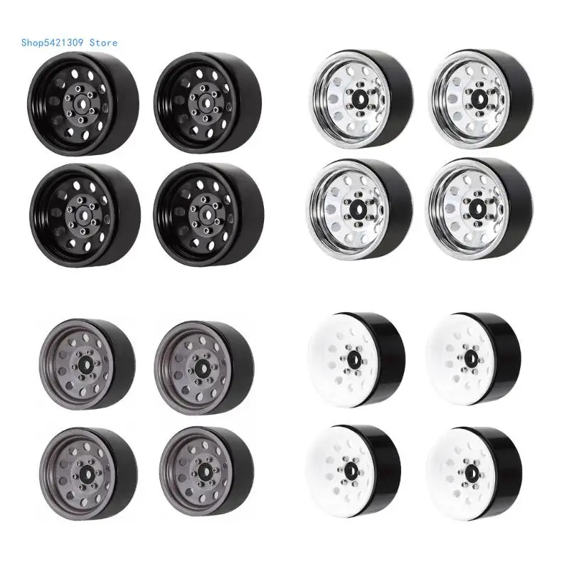 

1.9’’ Wheel Rear/Front Wheel Hubs Durable Modification Part for 1:10 Car Toy