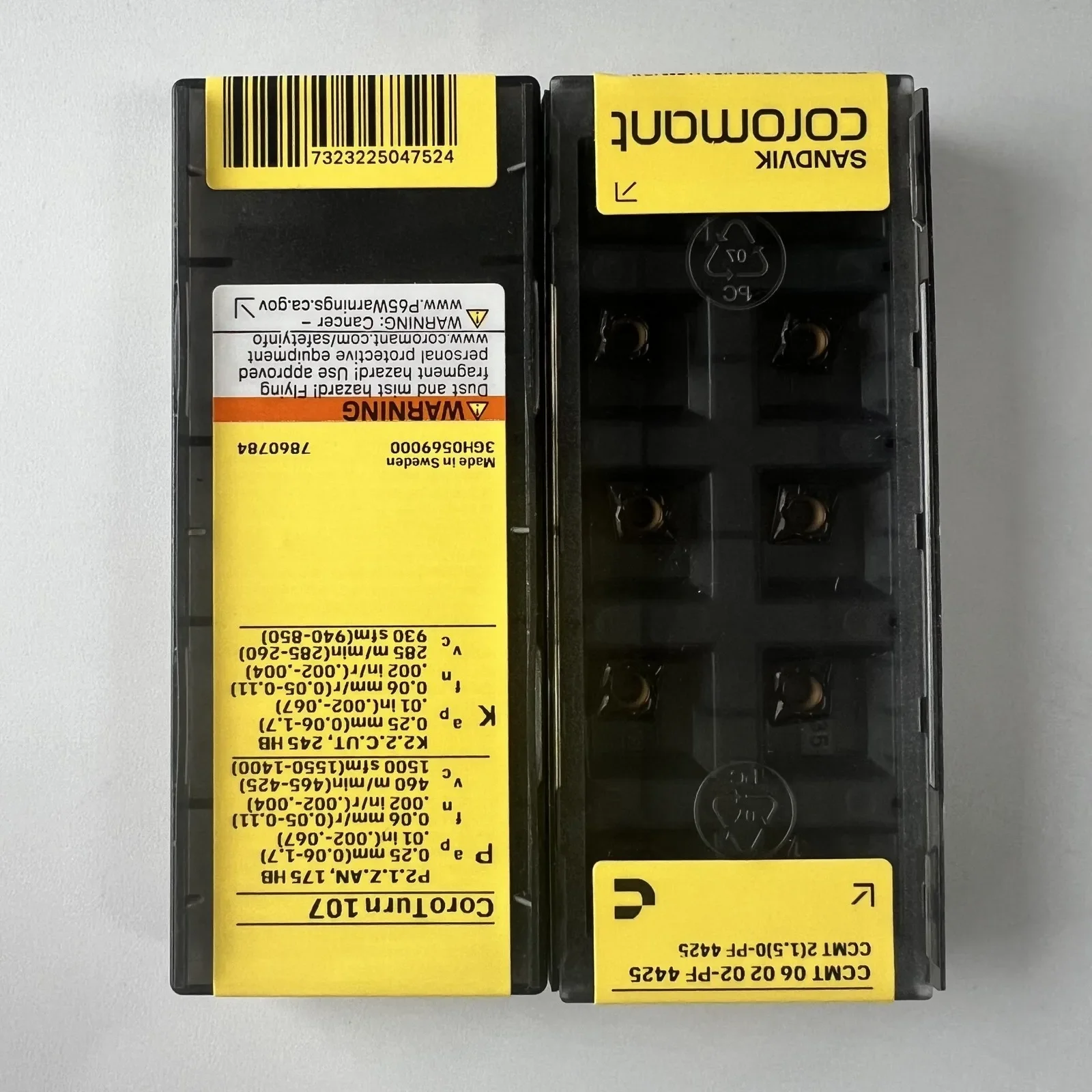 

SANDVIK-Coromant / CCMT060202-PF 4425 / 10 Pcs