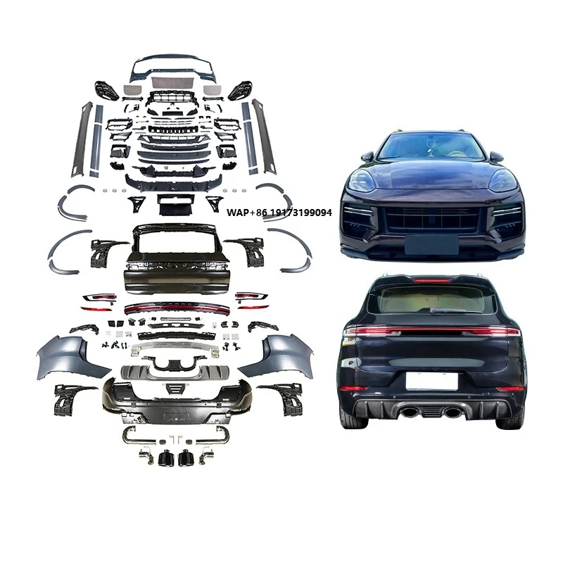 2011-2017 Car Bodykit 2024 Turbo GT Bodykit Car Lights LED Headlight Front and Rear Bars Upgrade Kit for