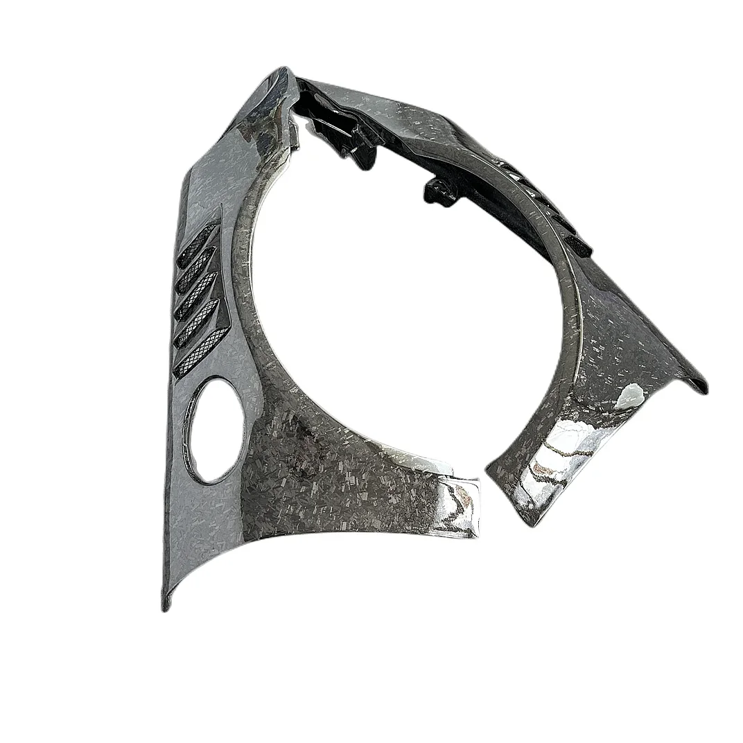 

carbon fiber forged grain car front mudguard is suitable for Porsche 911 models 2019-2020 992. The exterior front