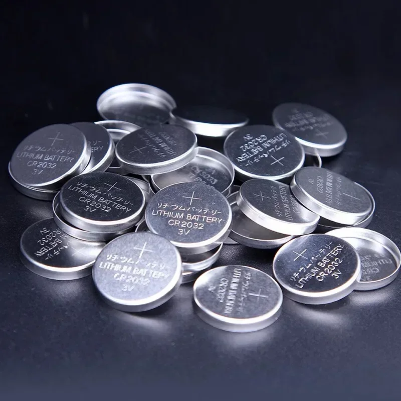 316SS Coin Cell Battery Case CR2032/CR2025/CR2016 - Stainless Steel Shell + Conical Spring, 100sets/pcs (Free Shipping)