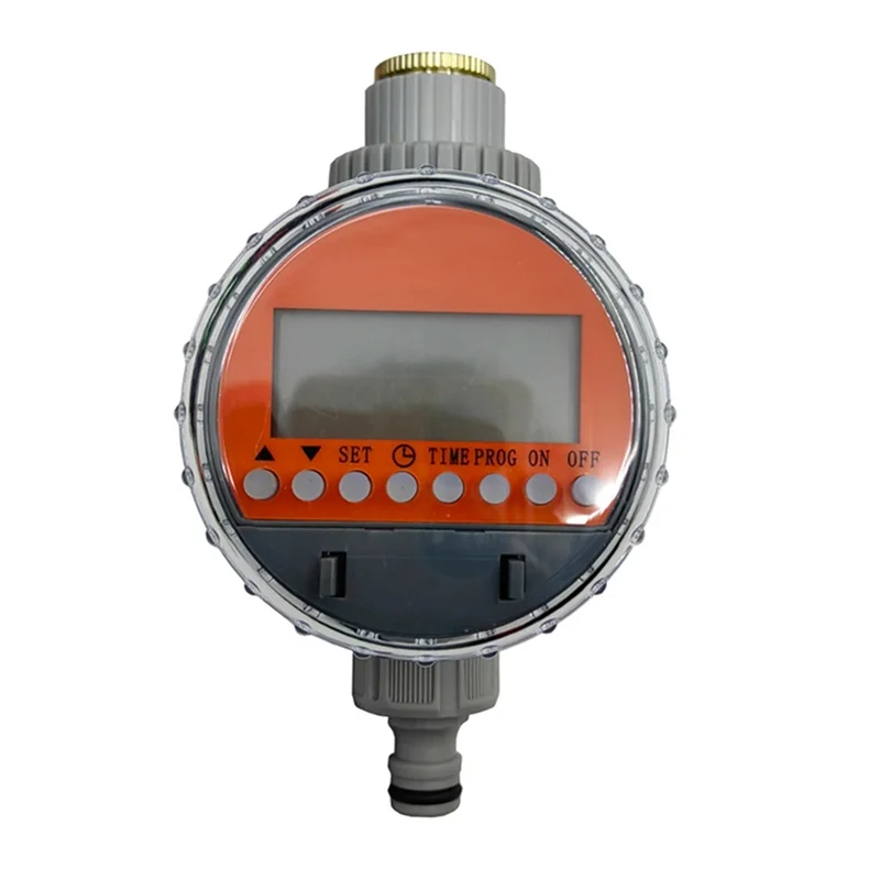 

ABUI-For Outdoors Greenhouse Garden Ball Valve Water Timer Programmable Drip Valve Irrigation Controller For Flowers Plants