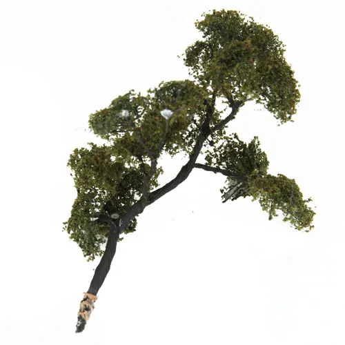 1:75 Scale DIY Ash Model Tree for Railways Railroad street and park Accessories