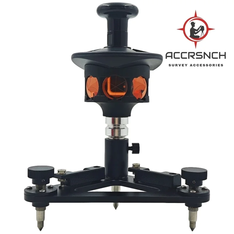 ACCR 58128001+ High Accurate Tribrach,360 Degree Reflective Prism,for Trimble Total Station,Land Surveying Equipment Accessories