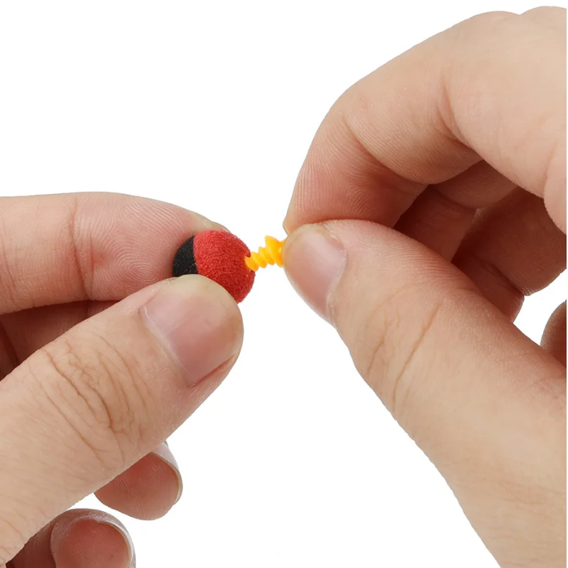 Ackibbik 10 قطعة/المجموعة/المجموعة مسامير طعم سمك الشبوط مع حلقة Boilies الطعم المسمار للشعر تشود روني تلاعب أداة الكارب الصيد اكسسوارات