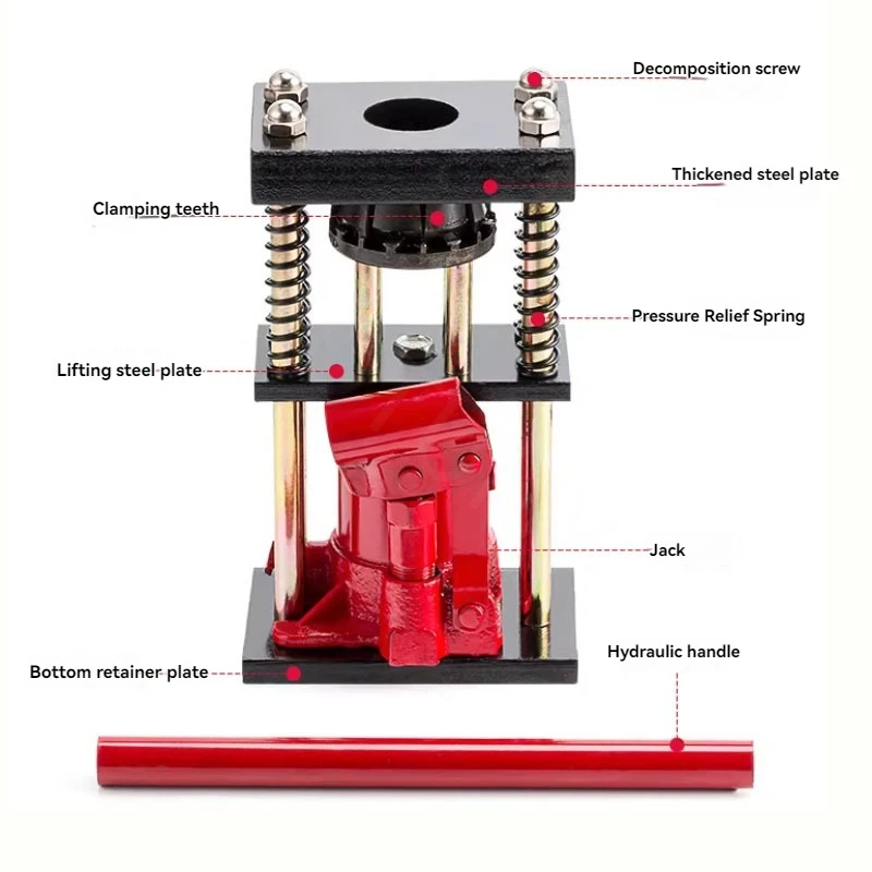 

High-pressure Pipe Press Machine Hose Crimping Machine Portable Manual Hydraulic Jack Machine