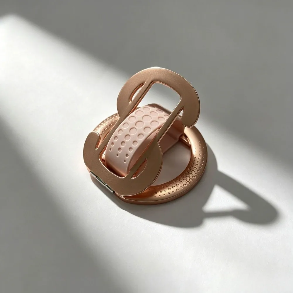 360° Rotating Magnetic Phone Ring Holder Easy Stick & Remove Multi-Angle Adjustable Magnetic Finger Clasp Ultra Light