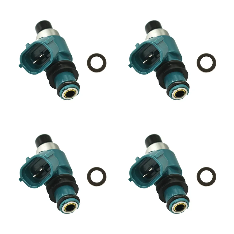 4PCS Fuel Injector Assy 16450-MFL-003 16450MFL003 for HONDA CBR1000RA/RR/S VFR1200F/FD