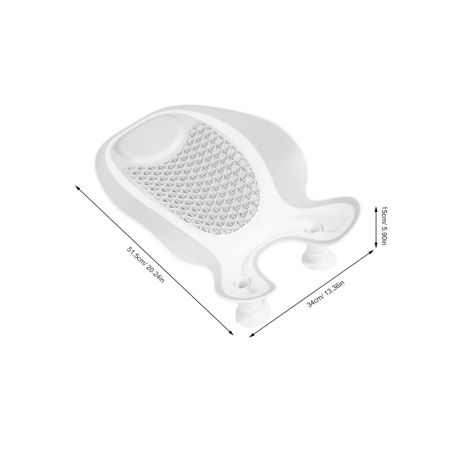 Comfortable Baby Bath Seat Support Portable Newborn Infant Tub Reclining Travel Essentials Portable Bathtub for Baby
