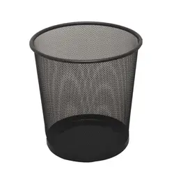 Trash Can Household Bathroom Toilet Mesh Trash Bin Paper Kitchen Bedroom Office Paper Storage Bucket Home Trash Bin Waste Bins