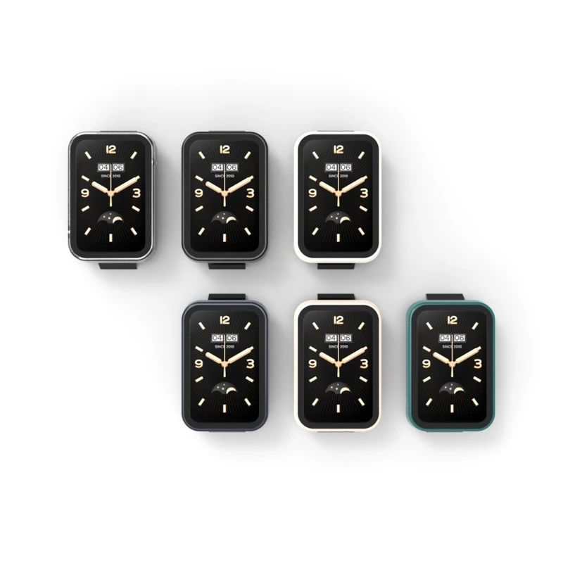 Para Band 7 Watch Protector pantalla borde completo para carcasa parachoques para Shell Cov