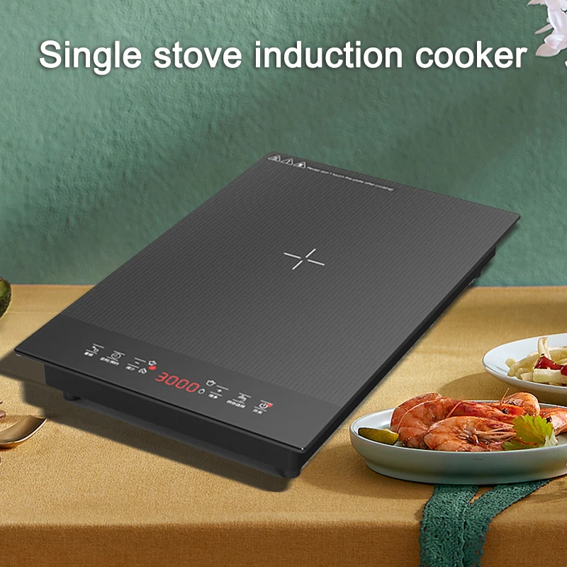 3000W  Embedded Induction Cooker Single Stove Electric Ceramic Stove Multifunctional Commercial High Power Household Fire Boiler