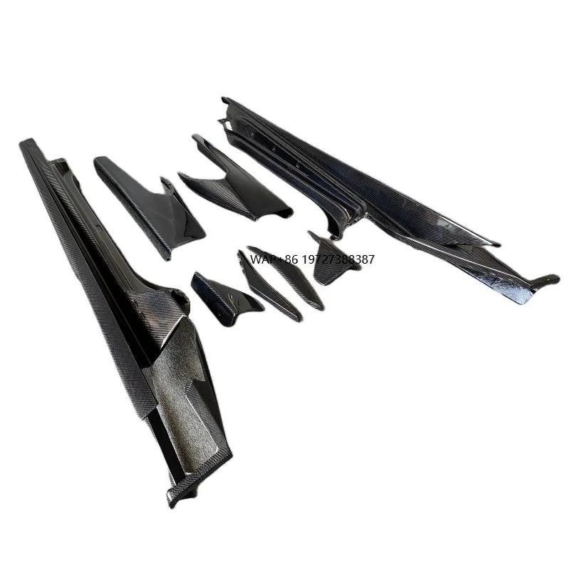 

LP610 Carbon Fiber Side Skirts forHuracan Carbon Fiber Side Lips for LP610 Windshield Body Kit