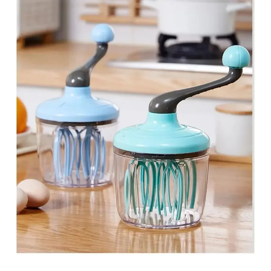 

Multifunctional Manual Whisk Semi-automatic Egg White Cream Cake Egg Hand Mixer Hand Crank Beater Household Ferramentas Cocina