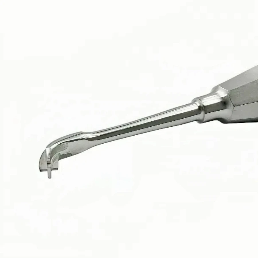 

1Pcs Dental Crown Cross Broken Crown Remover Spreader Drill Dental products Restoration Forcep Dental Root Elevator