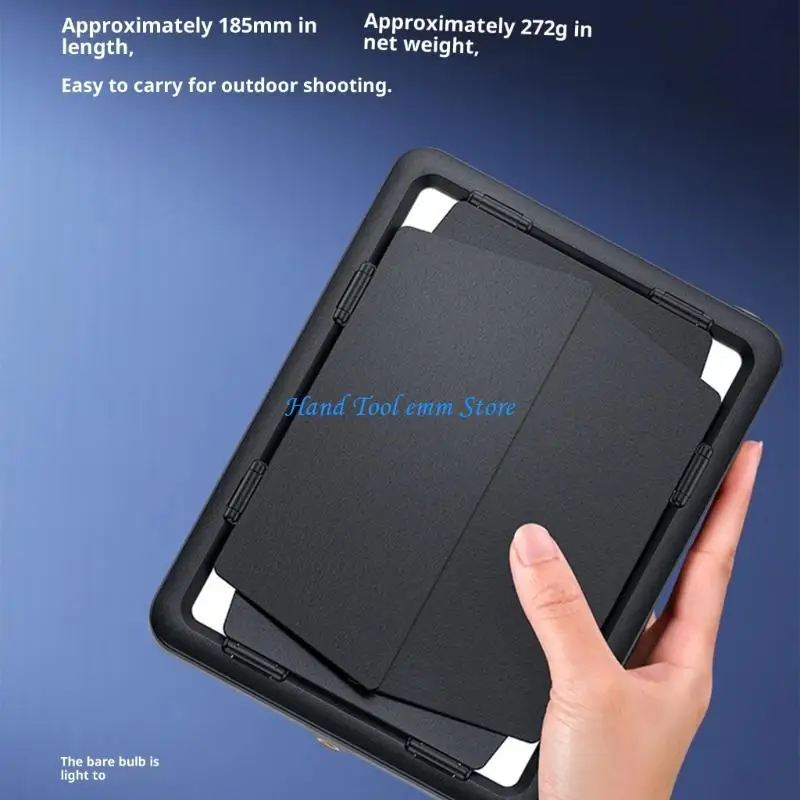 

H37F Adjustable Brightness Studio Photography Light With Wide Coverage For Video
