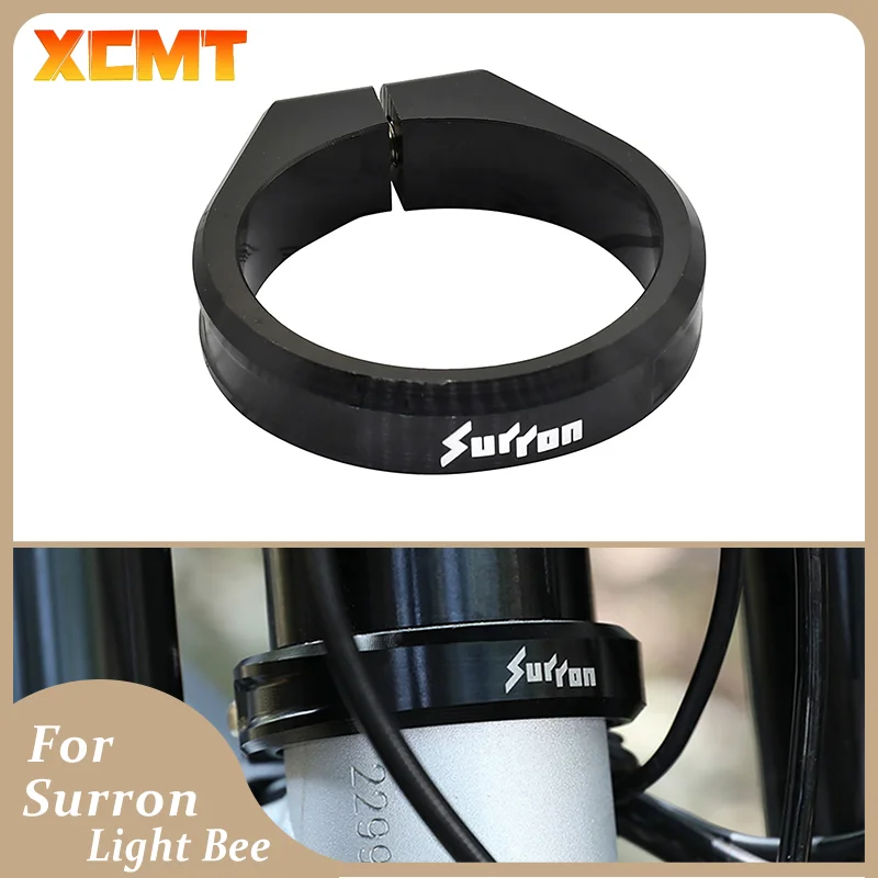 

Motocross Steering Column Pipe Clamp Reinforced Riser Clamps For SurRon Sur Ron Sur-Ron Light Bee X Electric Off-Road Vehicle