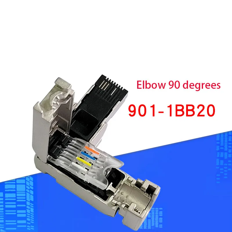 Compatible with network cable connector 4-core RJ45 industrial crystal head 6GK1901-BB10-2AA0 plug