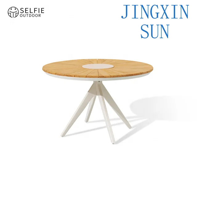 Garden Furniture Aluminium Tables and Chairs for Events Textilener Outdoor Furniture Folding Garden