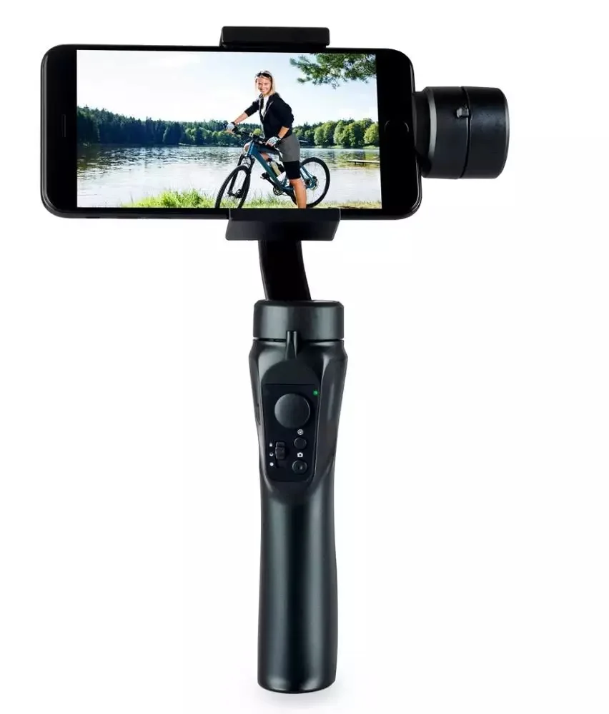 H4 Mobile Gimbal Stabilizer 3 Axis Hand Held APP Control Selfie Stick Gimbal Stabilizer for Youtube