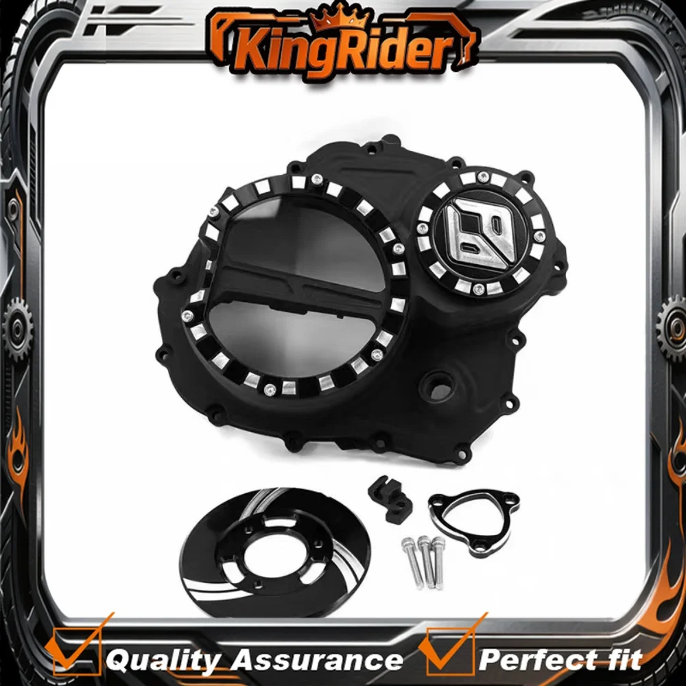 

【Supreme quality】For Benda LFC700 Motorcycle Transparent Clutch Guard Clear Engine Frame Side Cover Protection Parts