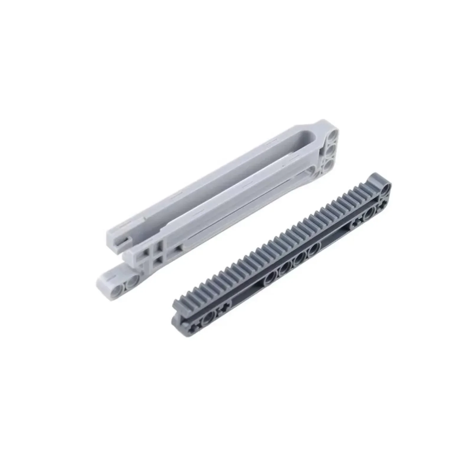 Technical Parts 18942 18940 1x14x2 Rack Chute MOC Push Rod Rack Assemble Putter Small Particles Puzzle Building Blocks Bricks