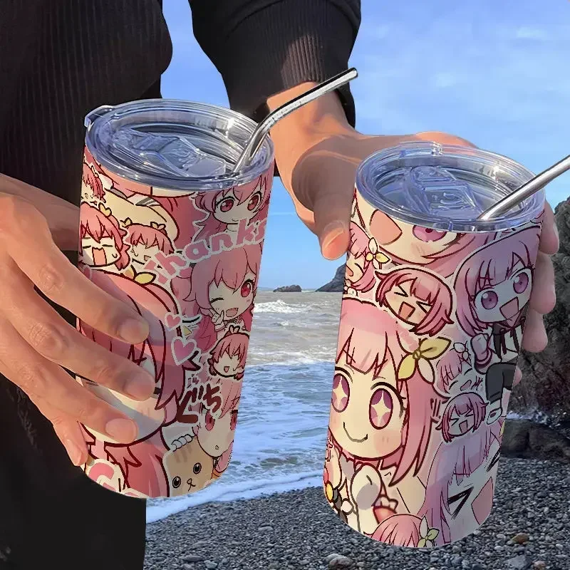Anime Kamishiro Rui Yoisaki Kanade Akiyama Mizuki Asahina Mafuyu Thermos Mug Coffee Cup Stainless Steel Water Glasses