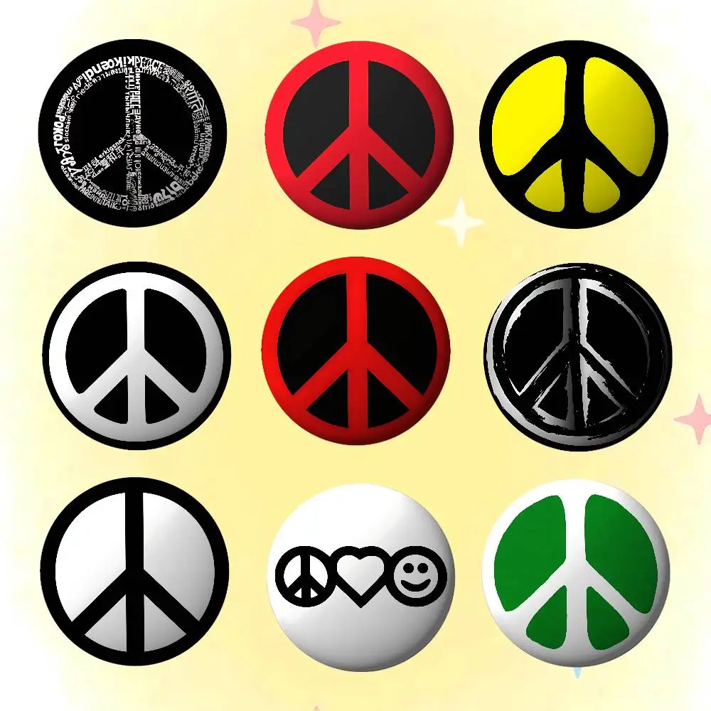 Cool P-Peace And LoveS Enamel Pins Handmade Round Brooch L Killer Yagami Light Cosplay Badge Backpacks Jewelry Gifts