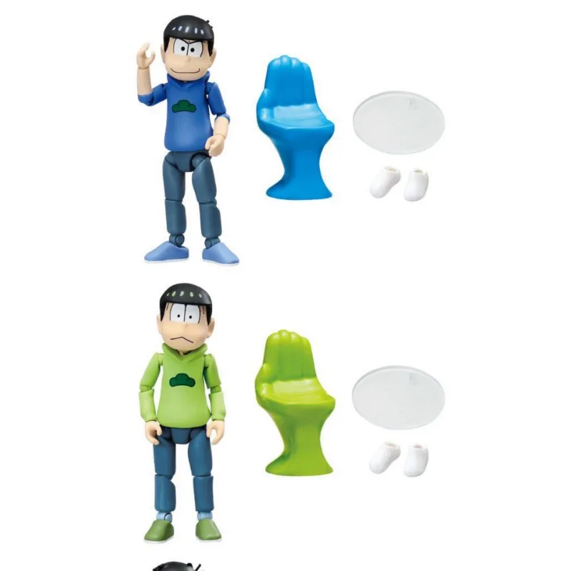 Rement OSOMATSU JYUSHIMATSU Matsuno ChoroMatsu Qversion figura de acción de Anime móvil, modelo de juguete, adorno de colección de regalo