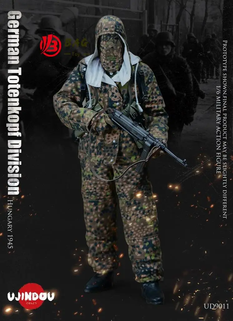 1/6 Action Figures Model WWII Ujindou UD9011 Skeleton division Hungary 1945 in stock