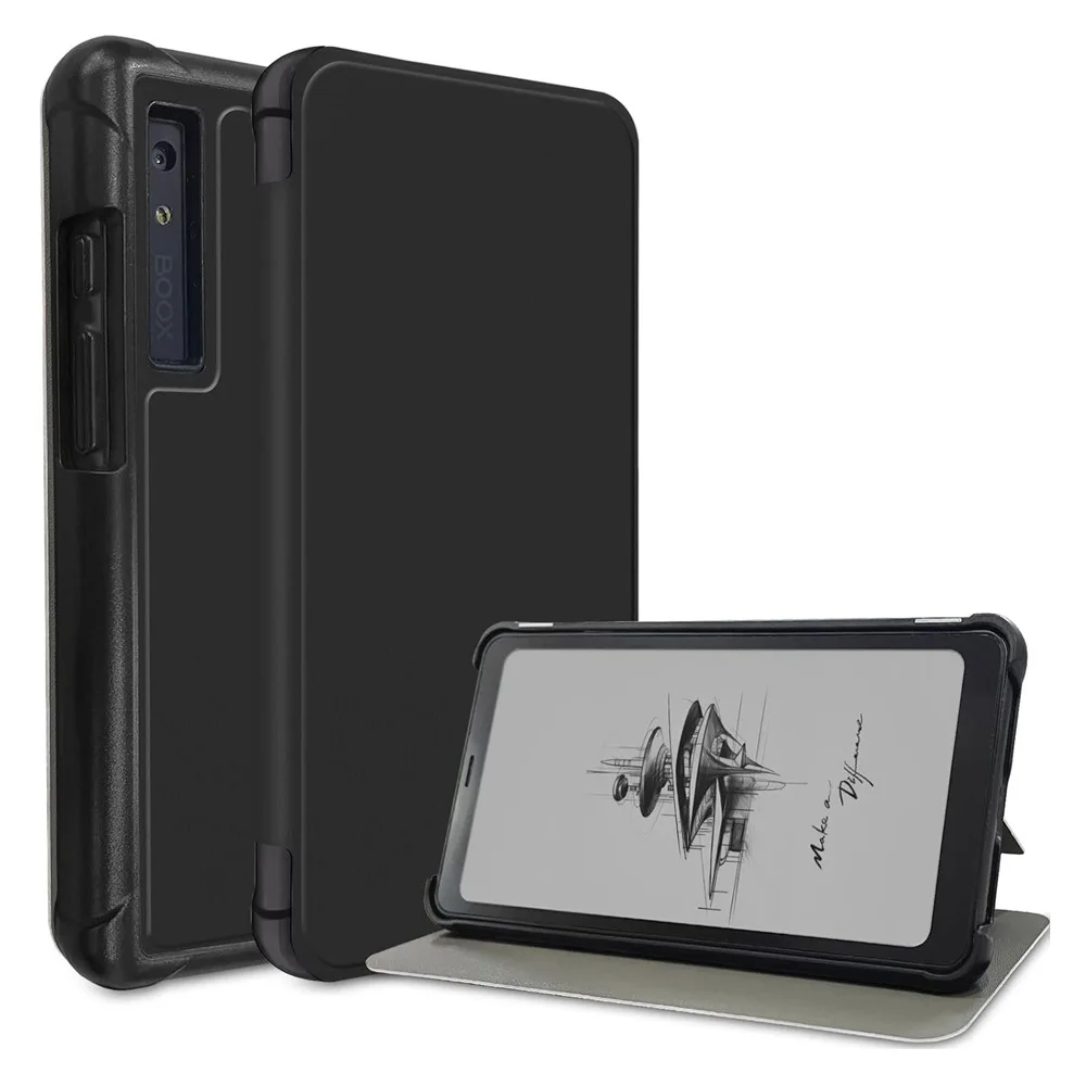 Funda para Onyx BOOX Palma 2 / Boox Palma 6.13" [NO COMPATIBLE CON Palma 2 PRO] - Funda Protectora Plegable de Cuero PU Ligero