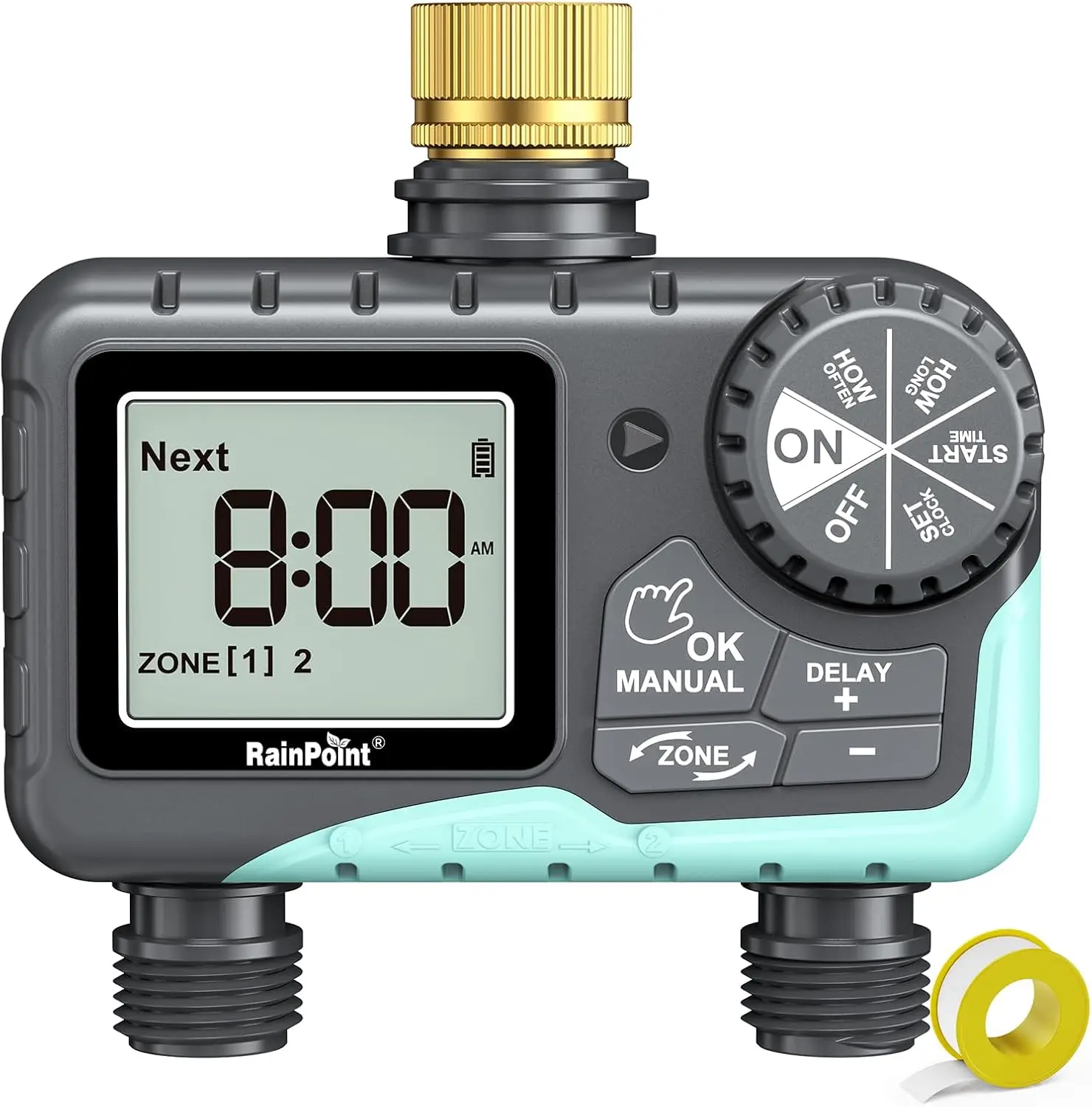 2-Outlet Garden Hos…