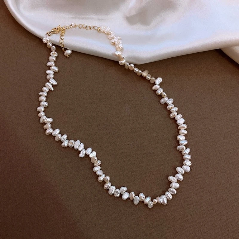 Pearl Necklaces Layers Choker For Women Simple Beads Pendant Bridal Collars Chains Personality Lady Wedding Neck Jewelry Gifts
