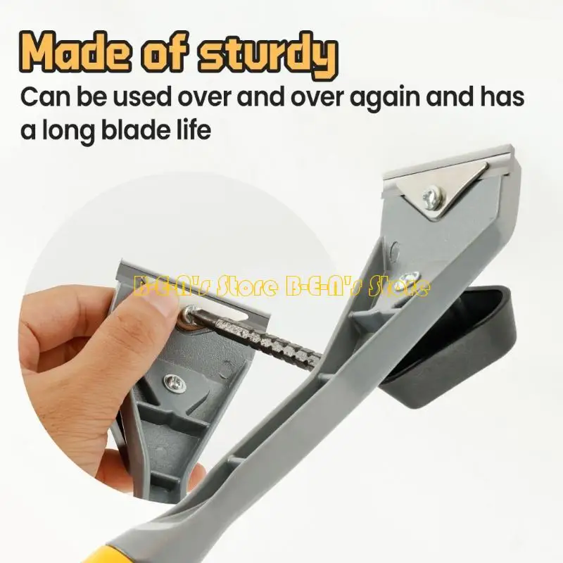 Y1AD Renovation Scrapers Wide Surfaces Coverage Tool Ergonomic Construction