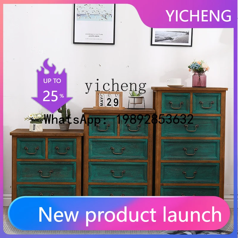 

X9 Multifunctional Bedroom Free Installation Bedside Cabinet Living Room Storage Standing Cabinet