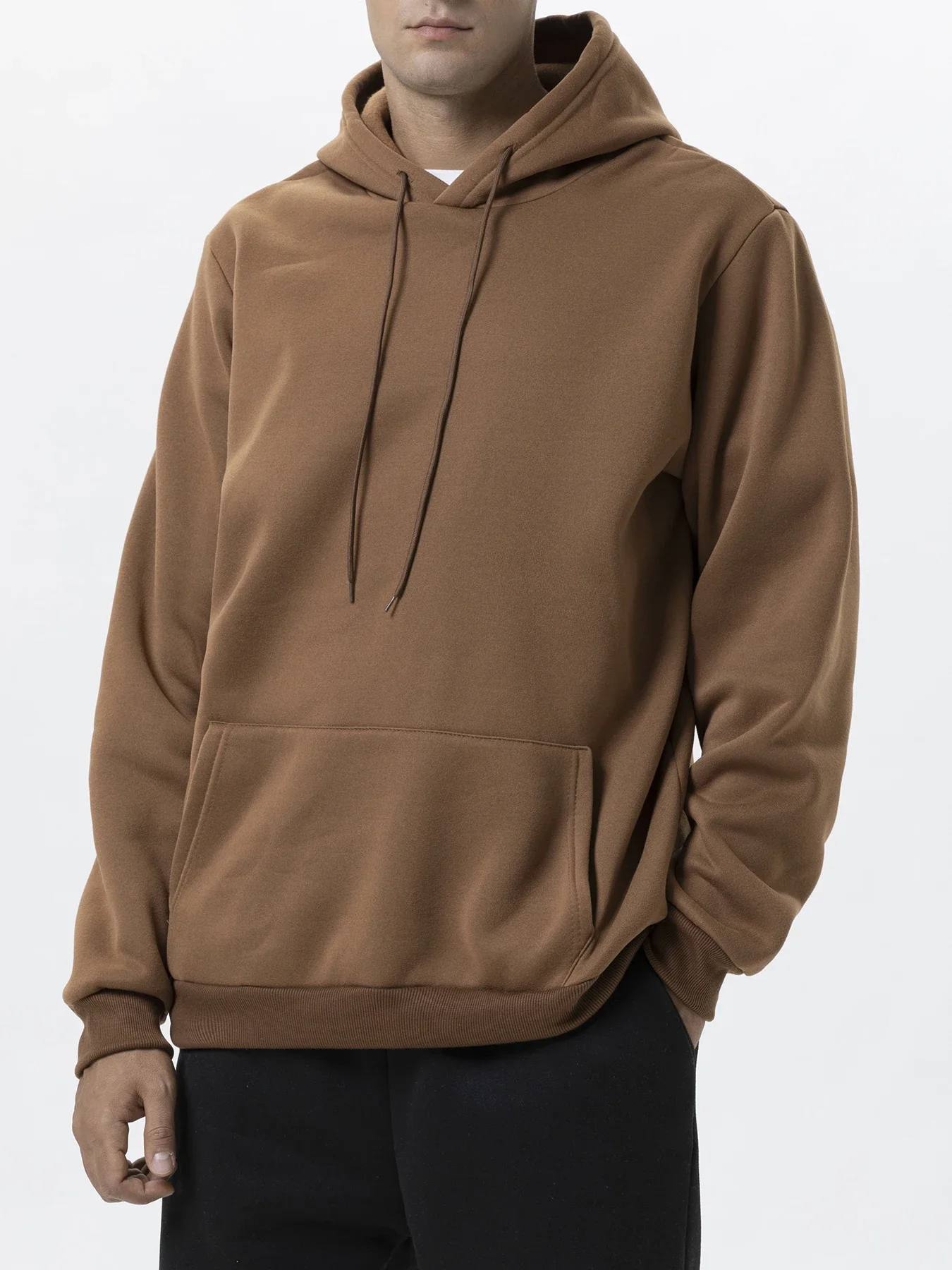 الرجال هوديس المرأة البلوز ربيع الخريف الدافئة عارضة هوديي بلوزات بلون هوديس البلوز للذكور #4