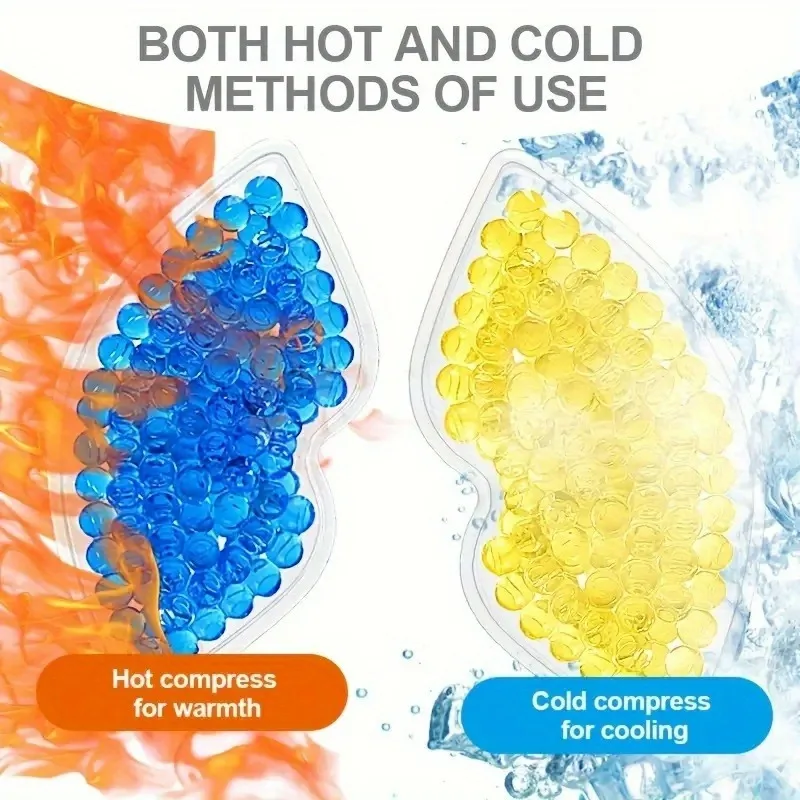 Pacote de gelo de gel labial de 4 unidades, mini bloco de gelo reutilizável, terapia fria e quente, adequado para cuidados diários dos olhos e lábios e acessórios de viagem.