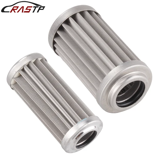 RASTP-1Pcs 44MM 58MM elemento de filtro de combustible 60 micras etanol combustible Compatible malla AN6/AN8/AN10 accesorios de filtro RS-OFI065