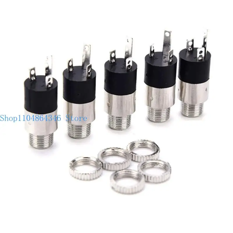 652F Durability 3.5mm Stereo Female Socket for Speaker Amplifier Repair Accessories