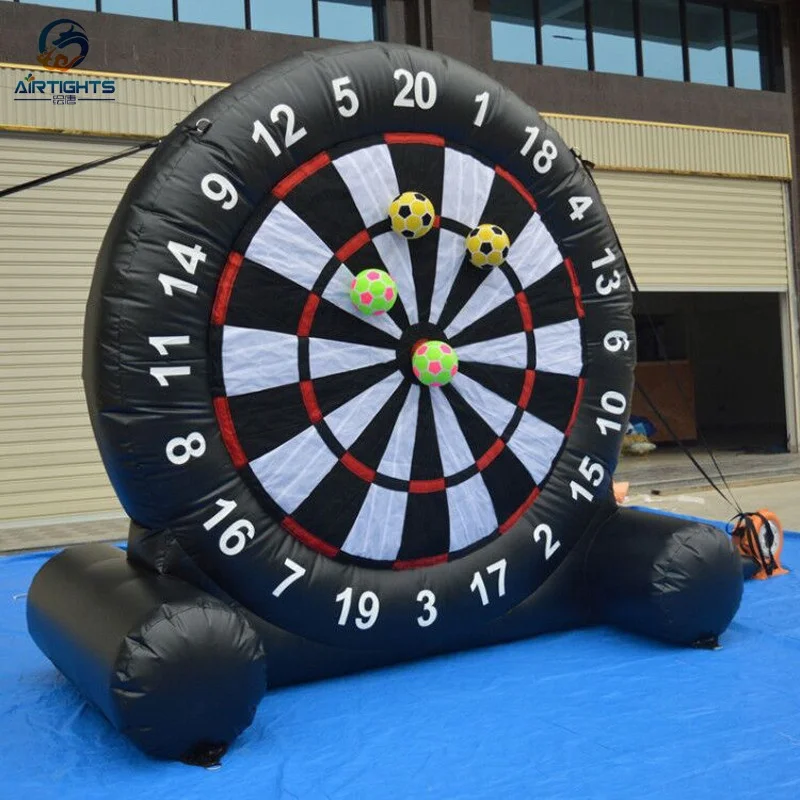 

Interesting Football Shooting Game Commercial Rental Inflatable Soccer Dart Boardpromote sales