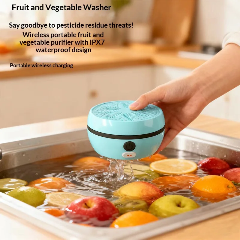 Home Appliance Fruit And Vegetable Washing Machine Pesticide Residue Removal Best-Selling Organic Disinfection Sterilizer for Ki