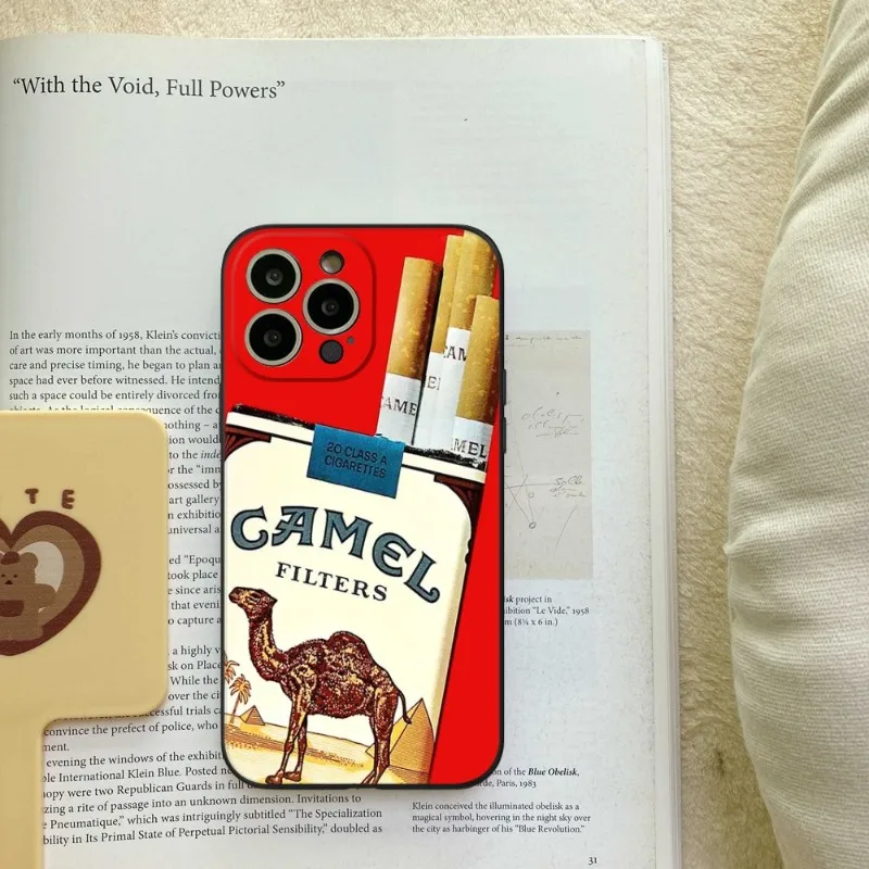 Cigarette Brand Design-Camels Phone Case FOR IPhone 14 13 11 12 Pro 8 7 Plus X 13 Pro MAX XR XS MINI Black Covers