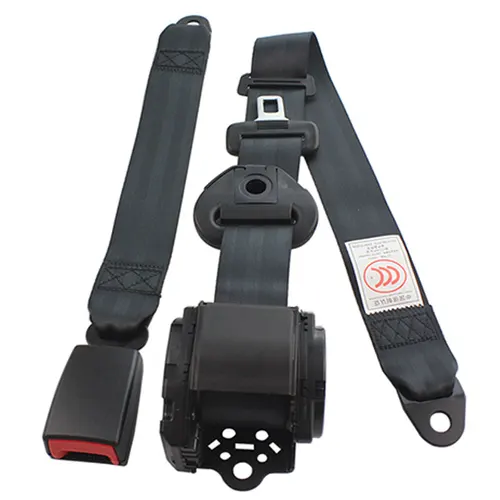 Imagen 2 del producto Cinturones de seguridad para conducción de coche, arnés telescópico de poliéster de tres puntos, prevención de seguridad, 1 Uds.