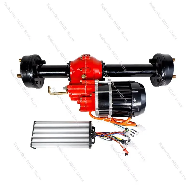 48V700W 1:11 Ultra Low Speed Drive Axle, Pure Copper Motor for Electric Flat Truck