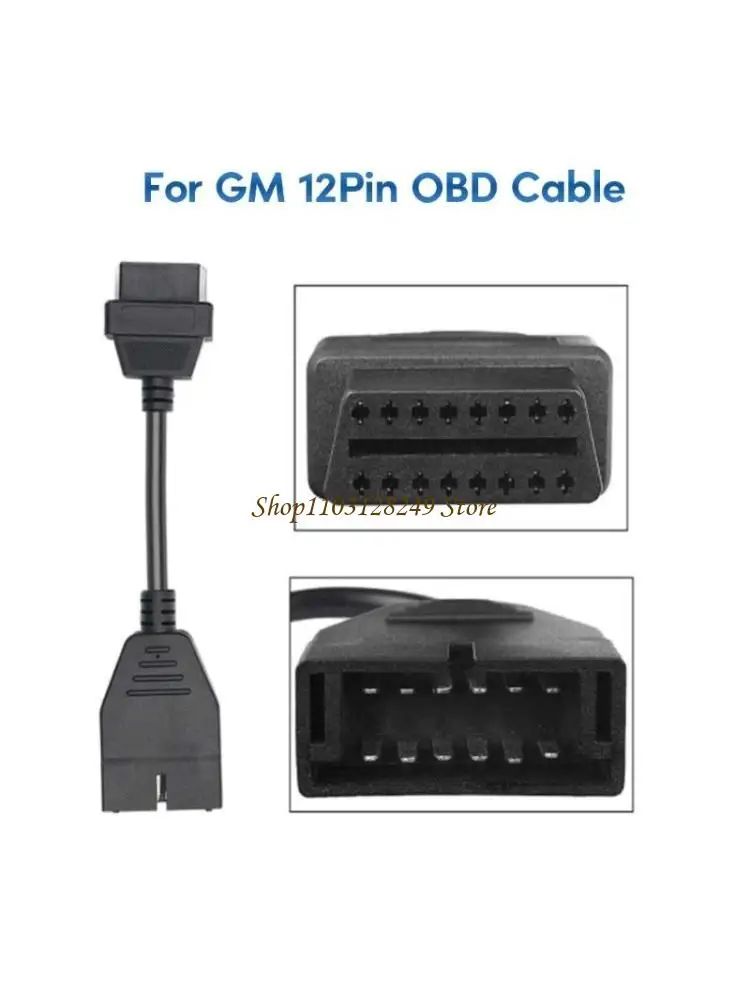 N5KD Potable OBD1/OBD2 Adapter Cable Conversion Cable 16 Pin Connector Car Accessory Suiatble for Automotive Professionals